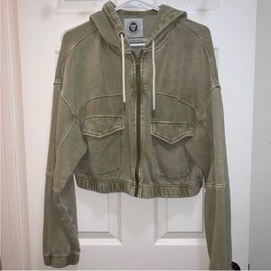 Urban Outfitters Cropped Hoodie